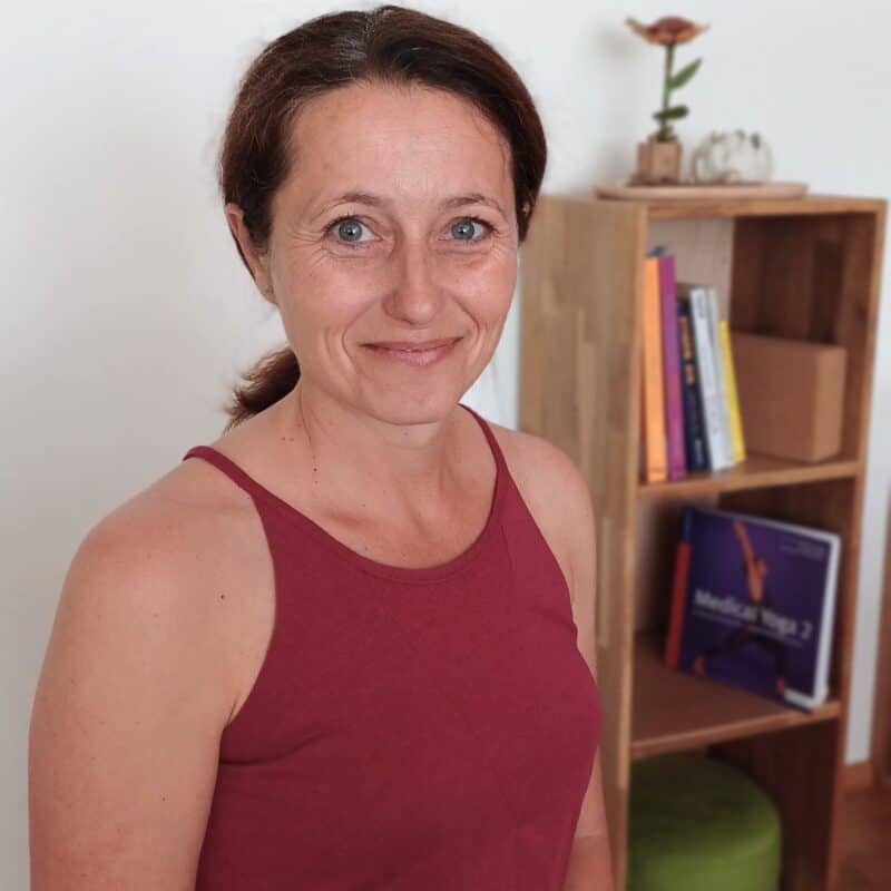 Portrait der Medical Yoga Lehrerin Kerstin Frank.