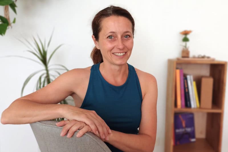 Portrait der Medical Yoga Lehrerin Kerstin Frank.